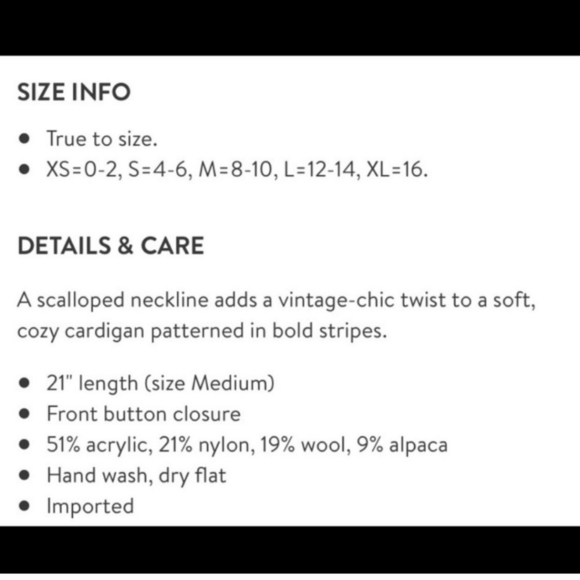 Free People Fine Time Stripe Cardigan Sweater NEW! Neptune - Picture 8 of 8